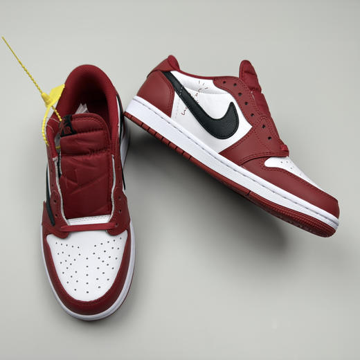 春季特惠💰430 公司级 # Travis Scott x Air Jordan 1 AJ1乔1低帮倒钩 商品图2