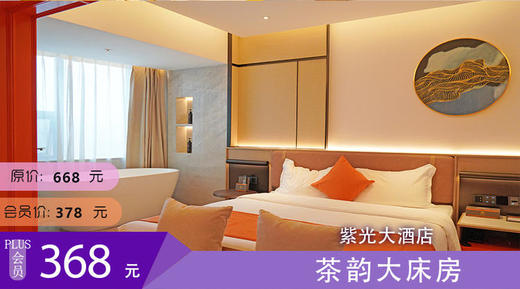 昭通紫光大酒店 茶韵大床房 商品图0