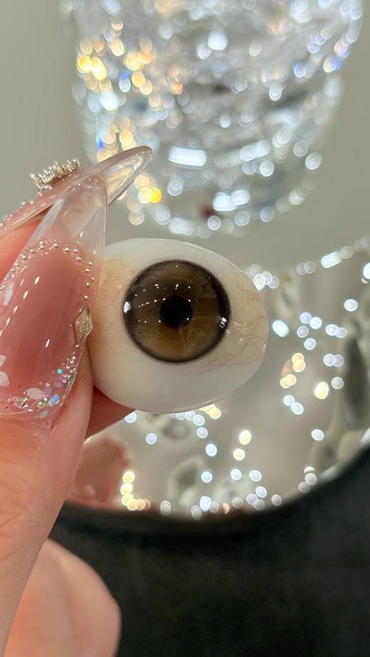 Recolook 玄米珍珠 半年抛 2片 14.5mm 参考着色 13.8mm 基弧 8.5 含水 40% 新锐国货 商品图3