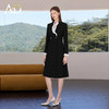 AD高端精致连衣裙女春2026新款今年流行爆款高知得体早春黑色裙子 商品缩略图3