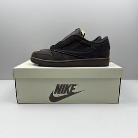 春季特惠💰430 公司级 # Travis Scott x Air Jordan 1 AJ1乔1低帮倒钩