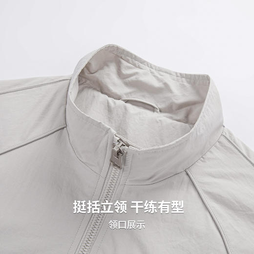 【干练有型】圣得西高级感男装2026新款外套春季休闲版立领夹克 商品图6