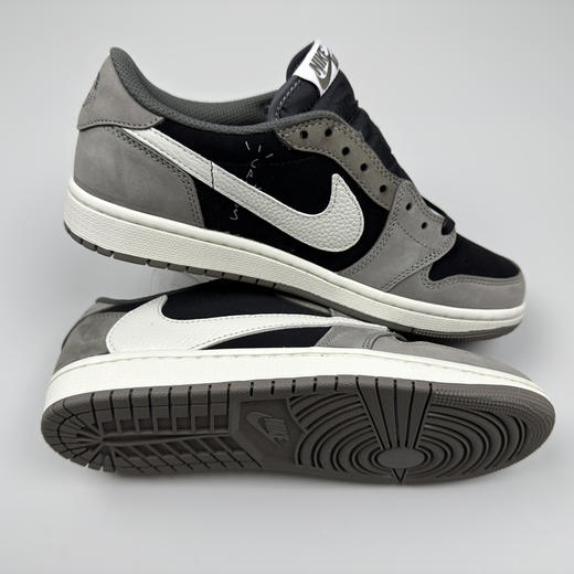 春季特惠💰430 公司级 # Travis Scott x Air Jordan 1 AJ1乔1低帮倒钩 商品图3