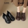 ZHR则则英伦单鞋女2026新款秋季时尚软底黑色小皮鞋平底女鞋舒适 商品缩略图9