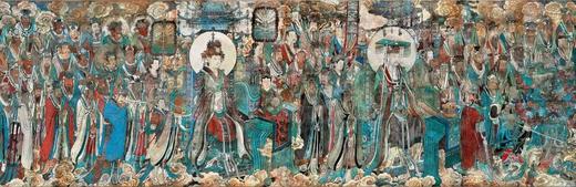 《手卷里的中国·朝元图》（金箔版），产品尺寸:300*15 CM，这才是中式美学的登峰造极之作！ 中国文物学会文物仿复制专业委员会特别监制推出， 商品图7