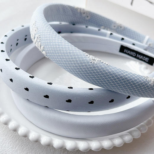 法式蓝色系高级感发箍-纪念日百货门店同款169447174 商品图4