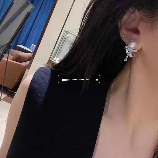 ⁶美少女款【澳白耳钉】11-12mm海水珍珠，银镶，微瑕，出证书，24小时鉴赏期【香港】SS06-QTT-XGZZ 商品图0