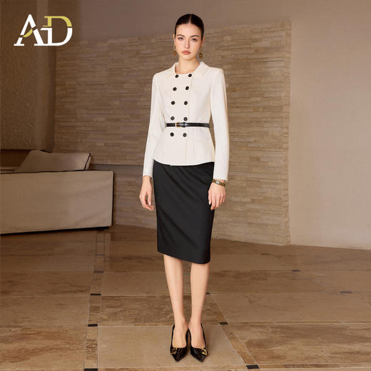 AD小香风西装套装女春季2026新款高级感职业装重要场合巨好看裙子 商品图2
