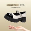 ZHR则则高跟玛丽珍鞋女2026新款春黑白银色法式乐福鞋厚底小皮鞋 商品缩略图2