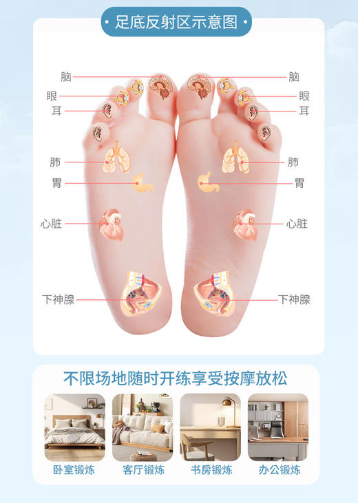 谁懂啊家人们😭 久坐党、低头族真的太难了！直到挖到这款【德尔惠Deerway3D轨道穴位按摩指压板】，❤️才算解锁低成本居家养生的正确打开方式 商品图4