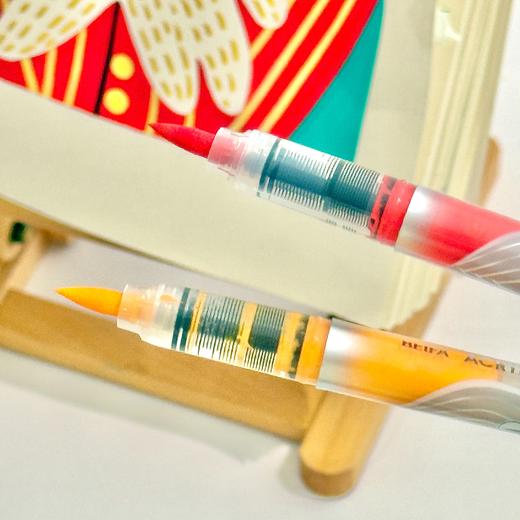 丙烯马克笔【开学季】beifa贝发12/24色直液式丙烯马克笔  绘画美术专用丙烯马克笔 0227 商品图3