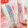 尺子【开学季】beifa贝发极光变色套尺 直尺三角尺  半圆尺测量数学计算   0227 商品缩略图0