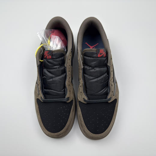 春季特惠💰430 公司级 # Travis Scott x Air Jordan 1 AJ1乔1低帮倒钩 商品图4