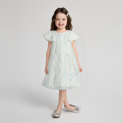 笛莎/Deesha 2026年夏季新款女童小童精致公主连衣裙裙子 商品图2