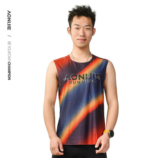 【新款】奥尼捷 流动的光运动坎肩背心「男款」 商品图2