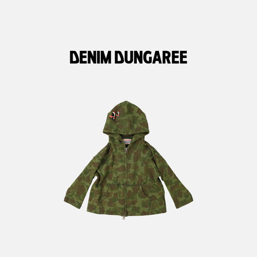 DD日本童装 DENIM DUNGAREE 26春夏企鹅 PENNIE 拉链连帽衫外套 商品图1