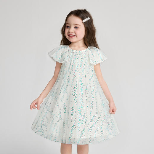笛莎/Deesha 2026年夏季新款女童小童精致公主连衣裙裙子 商品图0