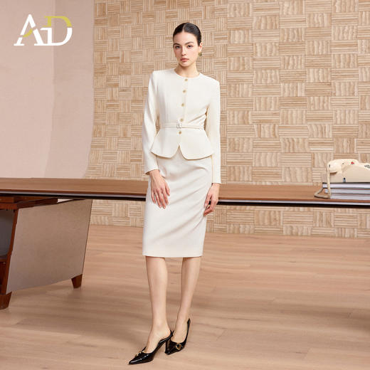 AD高端精致职业装两件套2026春新款高级感女士出席重要场合的裙子 商品图1