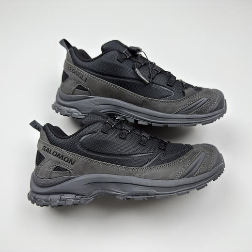 春季特惠💰460 萨某蒙 XA PRO 3D 网布皮革 JeongLi 联名款 XA PRO 3D 舒适百搭 耐磨透气抗冲击 低帮 户外功能鞋 男女同款 商品图7