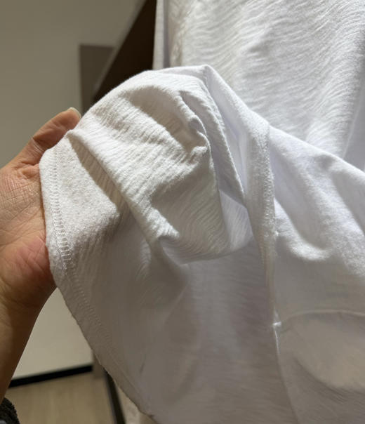 American vintage原单纸片人卷边T恤打底衫022601 商品图7