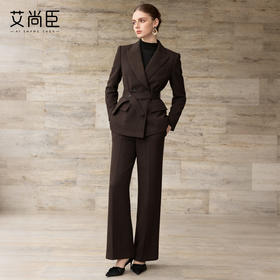艾尚臣老钱风西装套装女2026新款一整套穿搭职业装气质西服两件套
