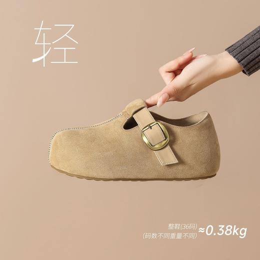 ZHR则则复古增高勃肯鞋女2026春秋季卡皮巴拉丑萌袋鼠鞋轻便休闲鞋 商品图3