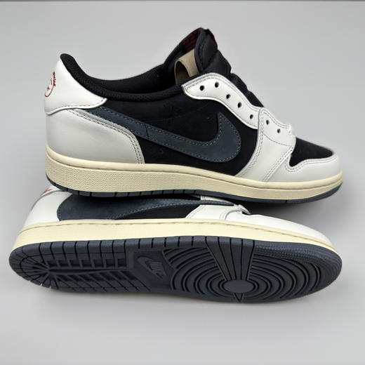 春季特惠💰430 公司级 # Travis Scott x Air Jordan 1 AJ1乔1低帮倒钩 商品图3