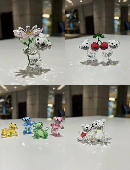 6折！Swarovski施华洛世奇Kris水晶小熊系列雕塑 商品图1