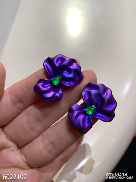 6022102，水滴耳坠。具体价格微信咨询 商品图1