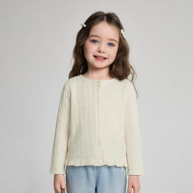 笛莎/Deesha  2026年夏季新款女童小童开衫空调衫普通外套