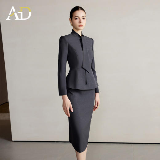 AD高级感西装套装女春秋季2026新款设计感正式场合职场穿搭一整套 商品图3