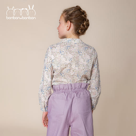 碎花翻领上衣 商品图2