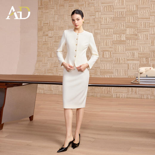 AD高端精致职业装两件套2026春新款高级感女士出席重要场合的裙子 商品图0