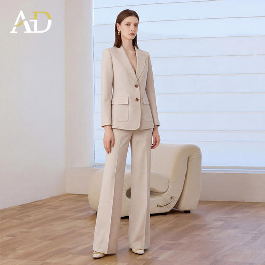 AD高端品牌西装套装女春季2026新款高级感正式场合西服马甲一整套 商品图1