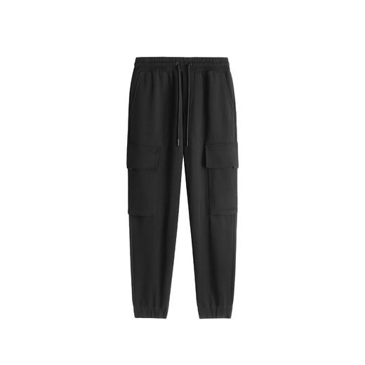 HIM漢崇  舒适透气束脚裤男潮流工装大口袋男士百搭休闲裤2025秋季 商品图5