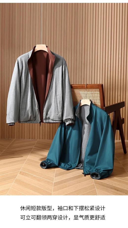 【msy-HB2032#】明星款男子新系列简约轻装双面夹克外套！！ 商品图1