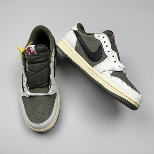 春季特惠💰430 公司级 # Travis Scott x Air Jordan 1 AJ1乔1低帮倒钩 商品图2
