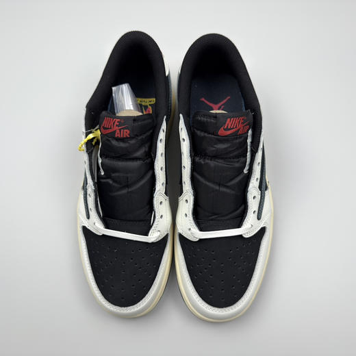 春季特惠💰430 公司级 # Travis Scott x Air Jordan 1 AJ1乔1低帮倒钩 商品图4