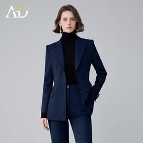 AD高端品牌西装外套女春季2026新款轻奢高级感正式场合穿搭一整套