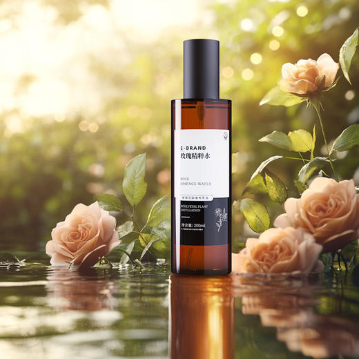 宜铂蓝 玫瑰精粹水 200ml/瓶 商品图0