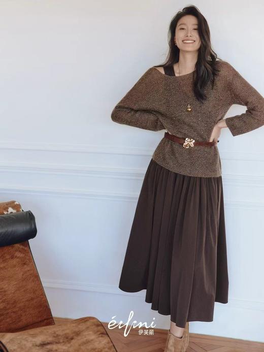 伊芙丽eifini镂空针织衫1H130161 商品图0