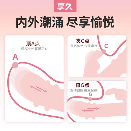 享久Whisper滑动震动棒 商品图1