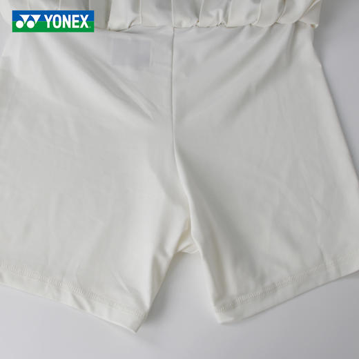 YONEX尤尼克斯羽毛球服女士训练比赛服运动短裙百褶裙26210CR 商品图4