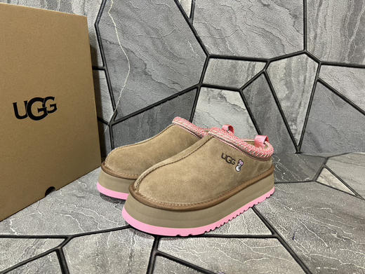 春季特惠💰350 UGG Tazz 厚底爱心民族风 舒适休闲包头拖鞋 女款 商品图8
