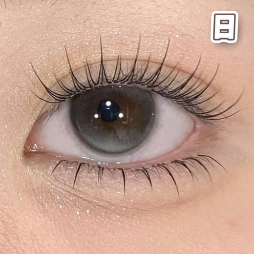 水墨冰茶 灰色 14.2mm 基弧8.7【10片装】进口日抛 商品图0