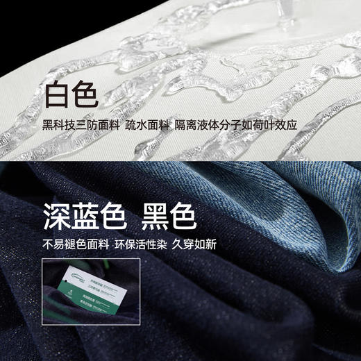 【春新品！4色！直腿显瘦裤】逸阳春季新款不易掉色直筒烟管牛仔裤9989 商品图3