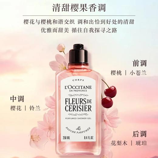 欧舒丹 甜蜜樱花沐浴润肤套装礼盒（樱花身体乳250ml+樱花沐浴露250ml） 商品图3