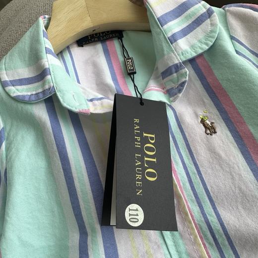 点此购买 110-160拉夫劳伦牛津纺娃娃领长袖连衣裙 md 340890 商品图8