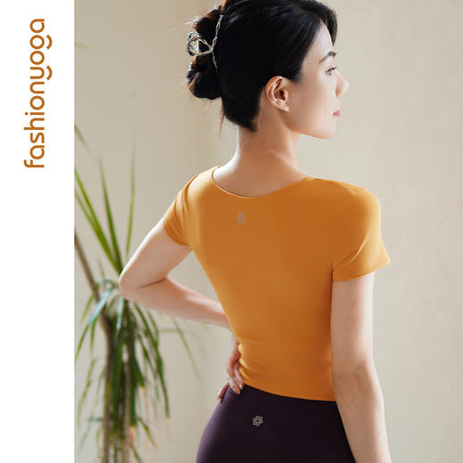 FC15351金属扣交叉短袖 商品图10