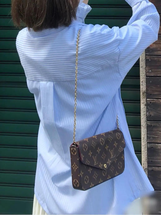 LV 老花 三合一 斜挎包 商品图3